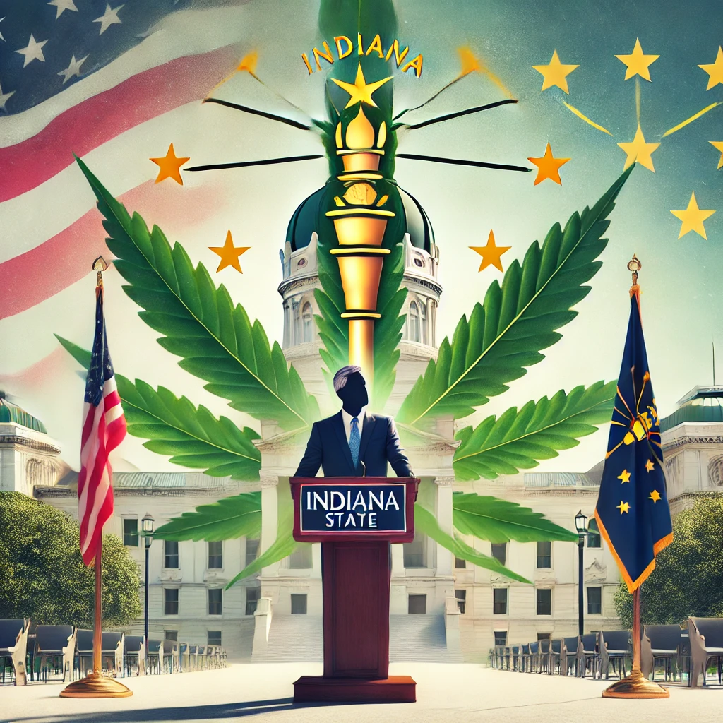 Breaking Ground: Former Indiana GOP Leader Takes on Marijuana Legalization